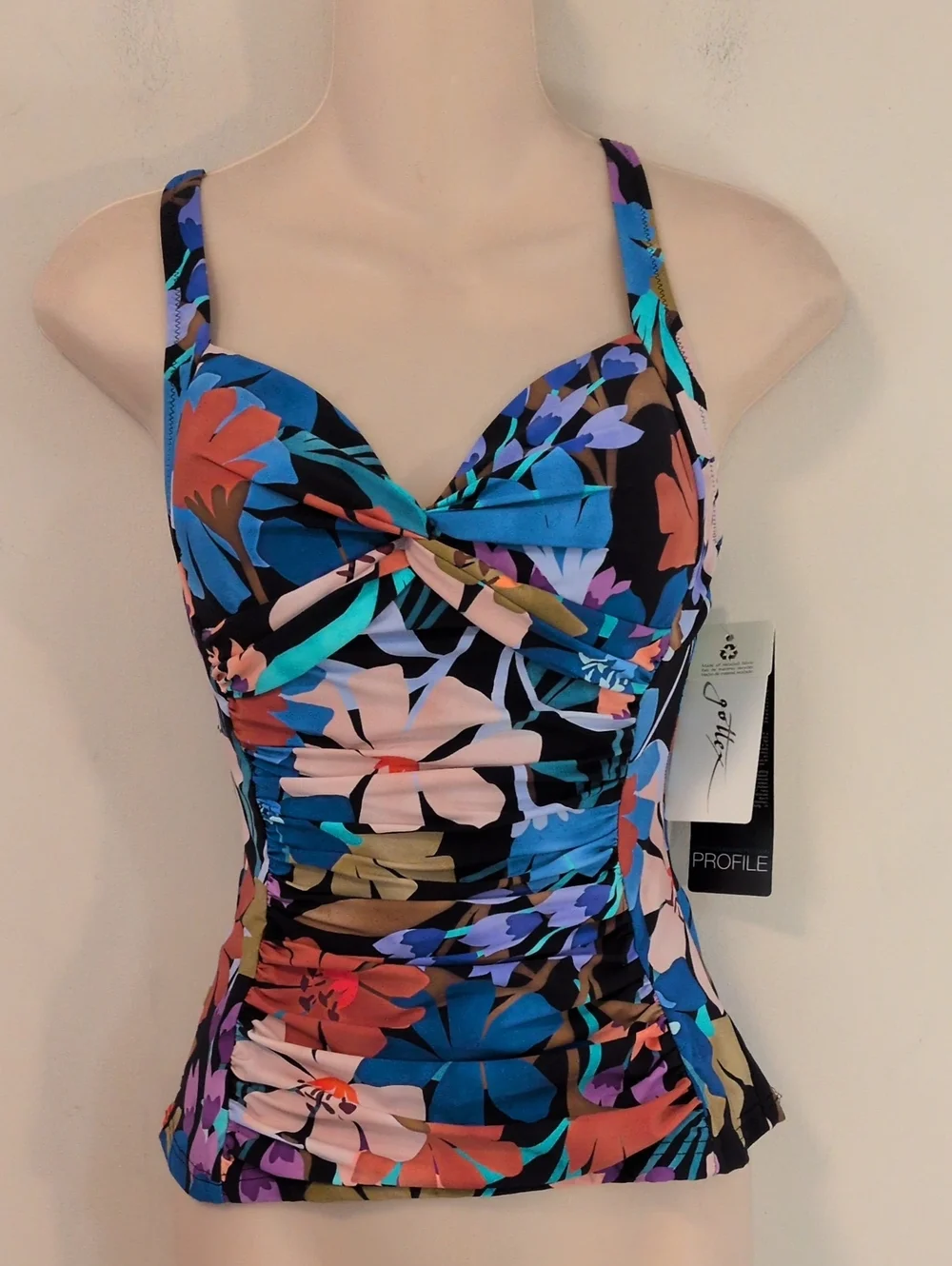 Profile by Gottex Melody D Cup Tankini Tops 6